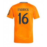 Real Madrid Endrick #16 Vieraspaita 2024-25 Lyhythihainen